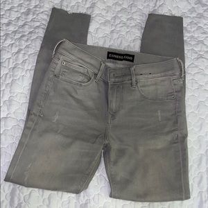 Express super soft ankle legging mid rise